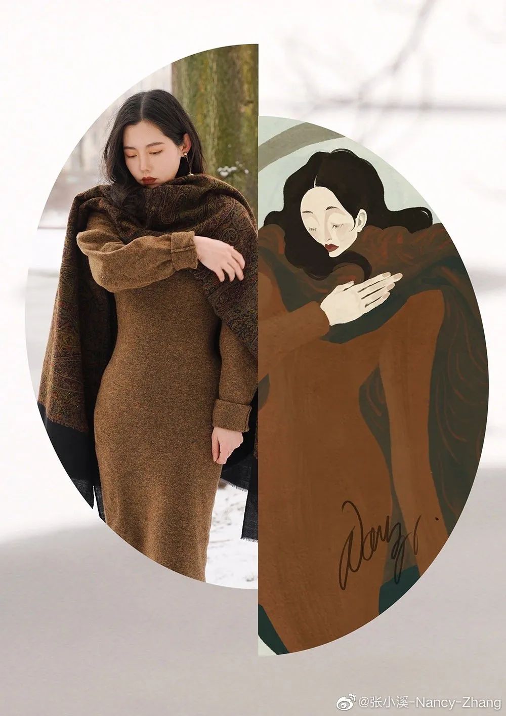 刘诗诗彩色铅笔画,刘诗诗立体画