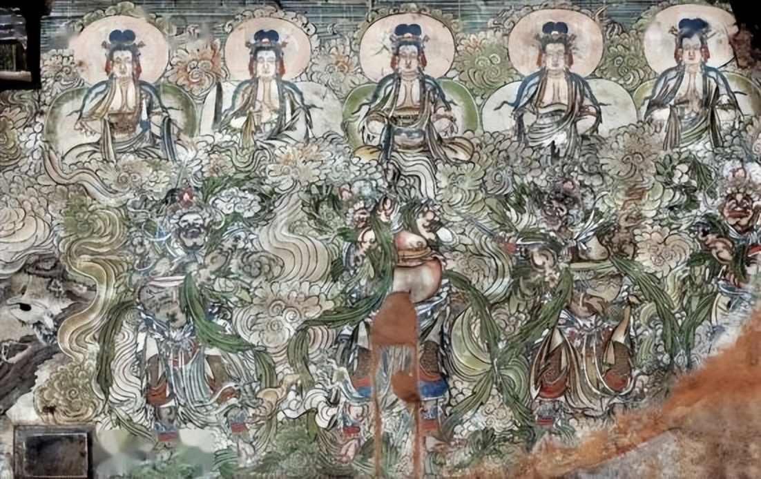 敦煌的隋代石窟壁画最具特色,敦煌莫高窟药师经变壁画高清图