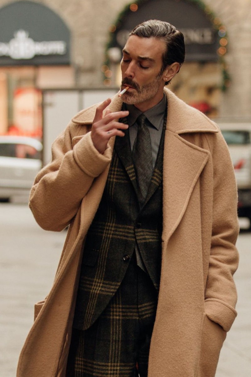 真正有品位的男人,真正有品位的人穿大衣