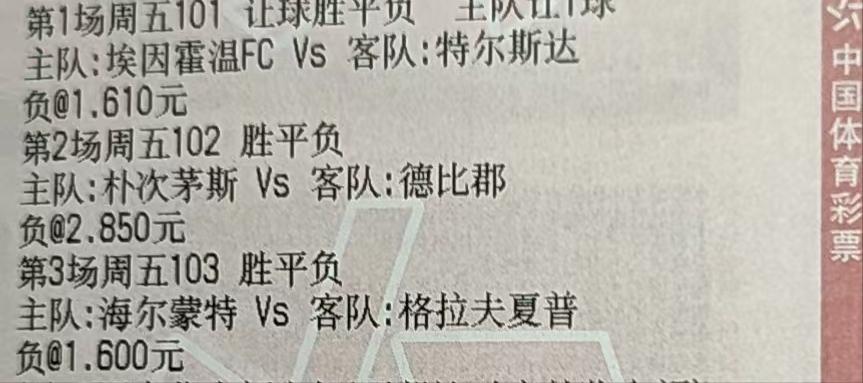 周五足球竞彩预测推荐,周五足球竞彩推荐