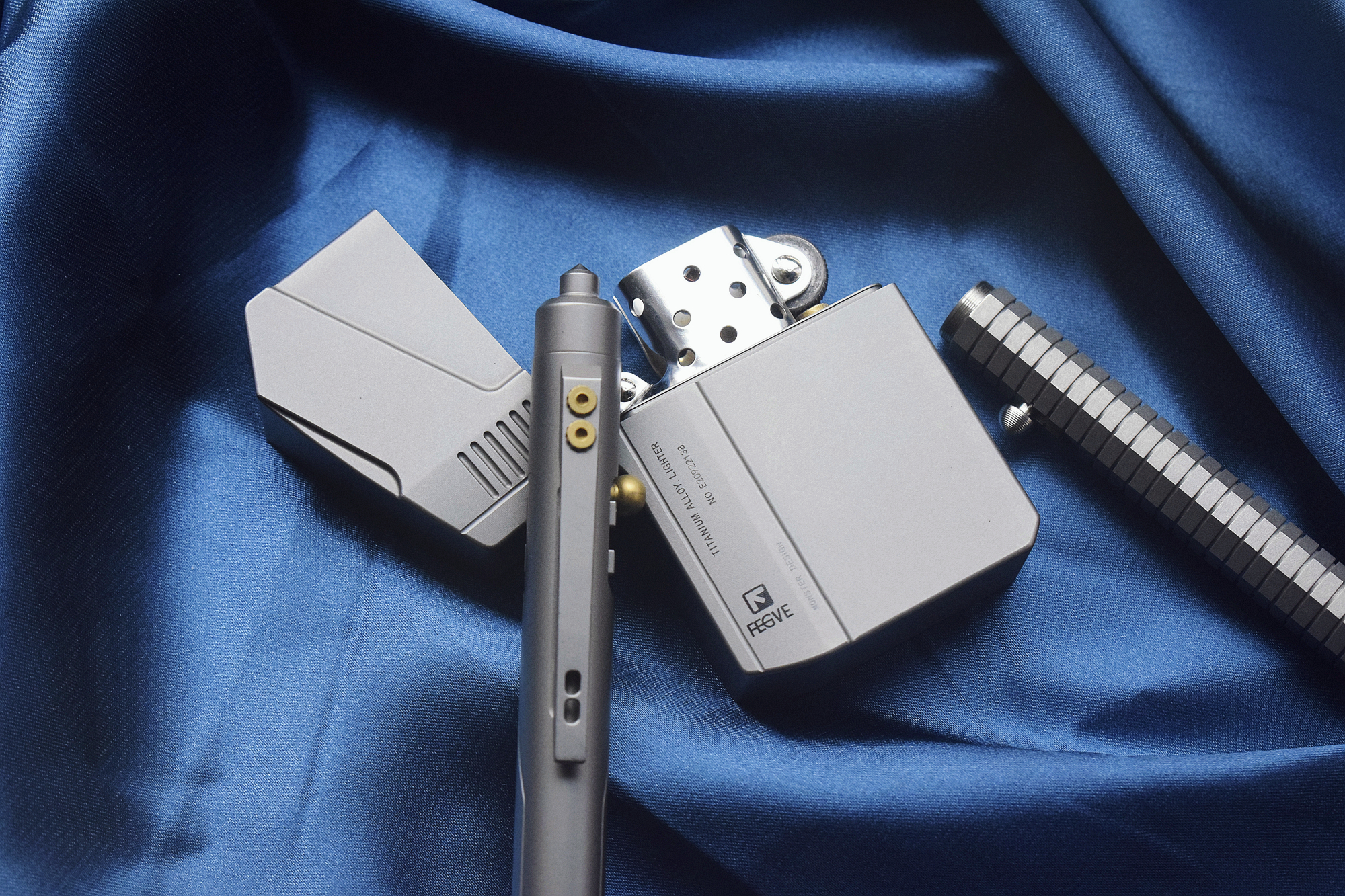 费戈枪火钛合金,男生随身携带的小型edc