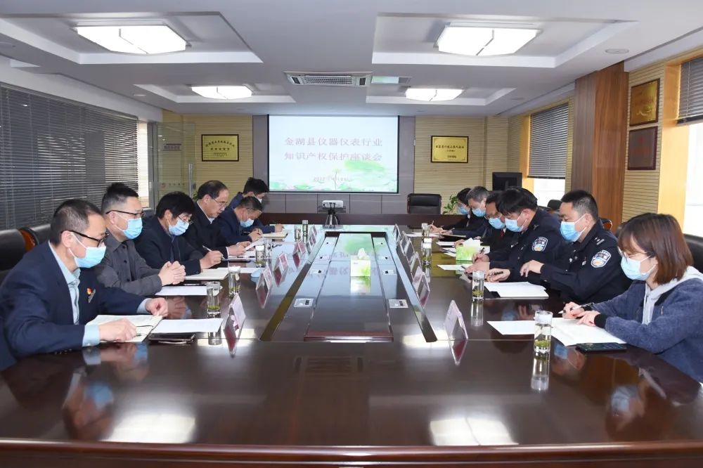 用法律为仪器仪表行业“对表”——淮安中院组织召开金湖仪器仪表行业知识产权保护座谈会