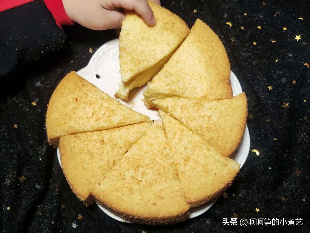 教你制作戚风蛋糕香甜美味喧软,一看就会做的戚风蛋糕详细做法