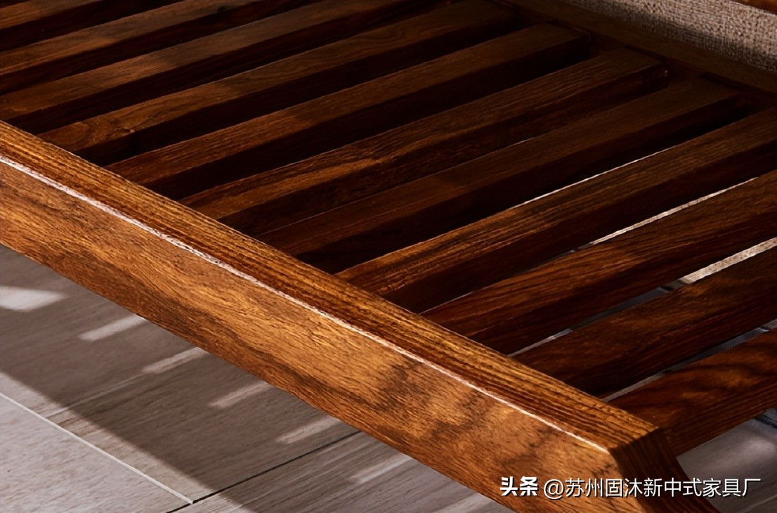 原木家具新中式空间,小户型全套原木家具风格