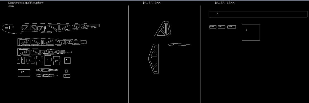 航模滑翔机模型的制作图纸 (自制遥控滑翔机模型图纸)