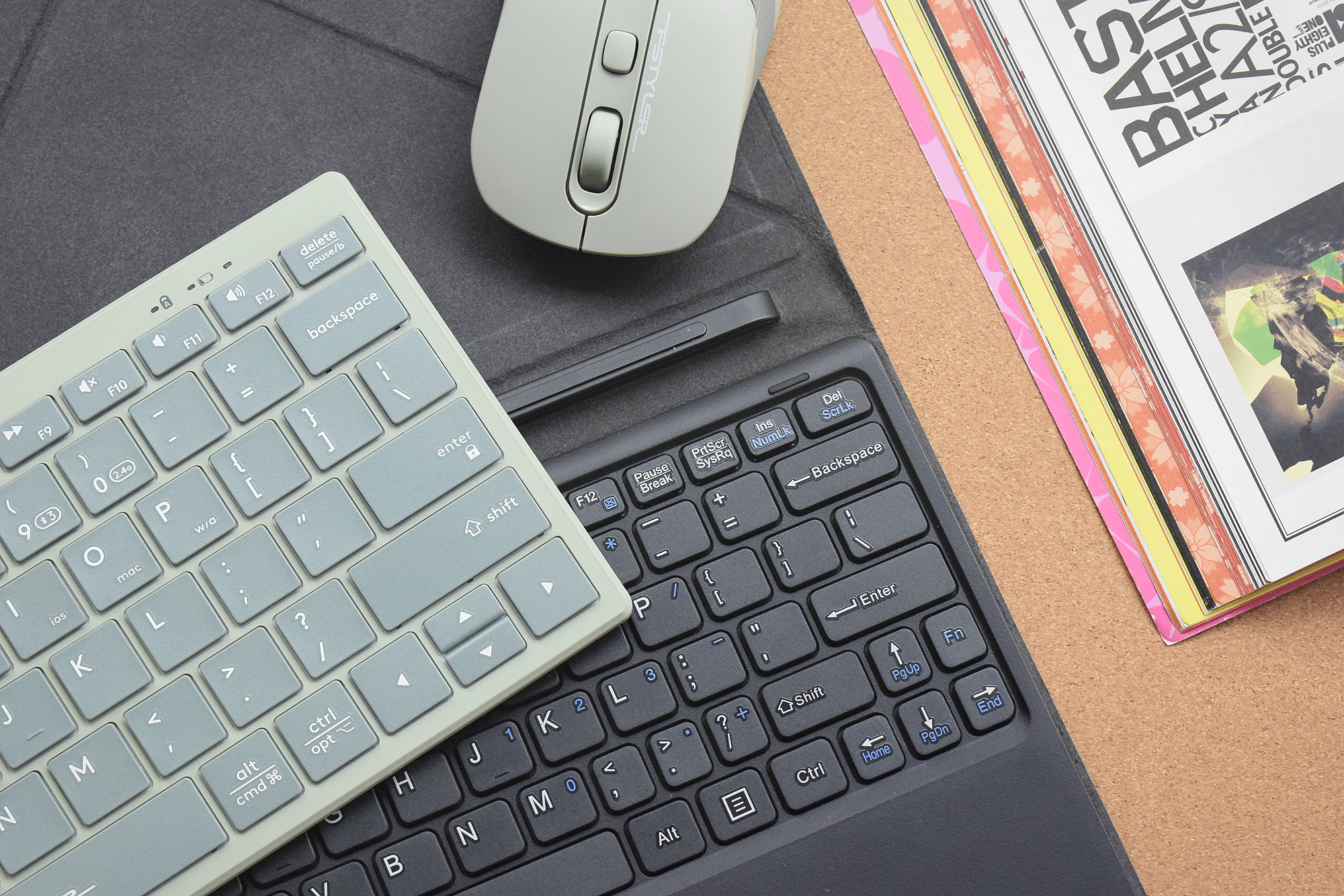 移动办公，我看行！双飞燕双模无线键鼠套装（FBX51C+FB10C）体验