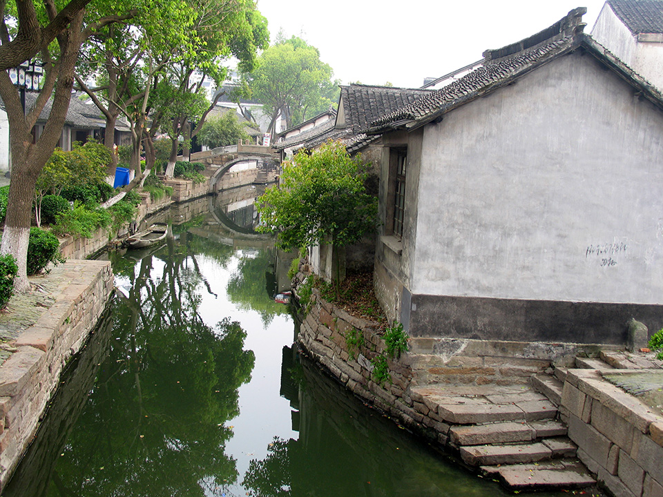 神州水乡第一镇在哪,神州水乡甪直古镇