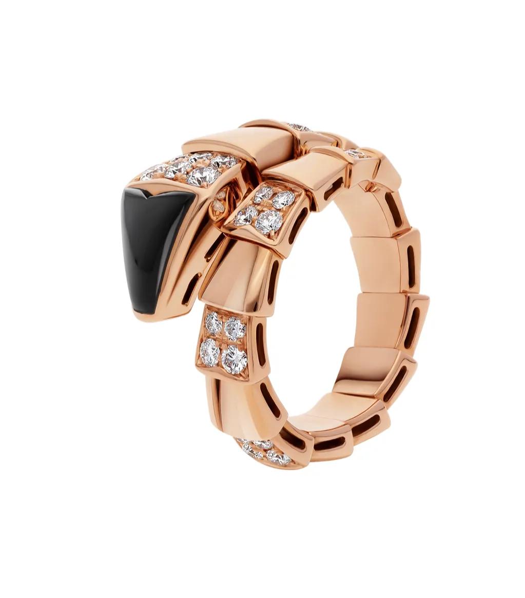 宝格丽serpentiviper怎么戴,宝格丽serpentiviper系列戒指