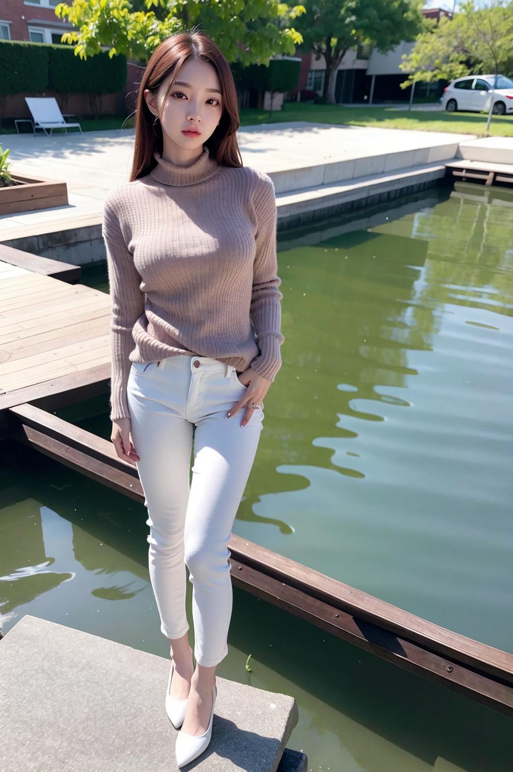 相机怎么拍全身照技巧图解,ai全身照拍照技巧