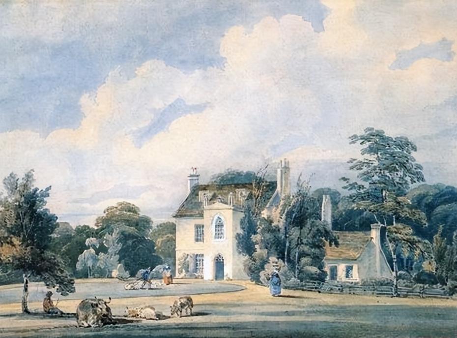 18世纪英国画家托马斯·格尔丁水彩画中的建筑表现研究