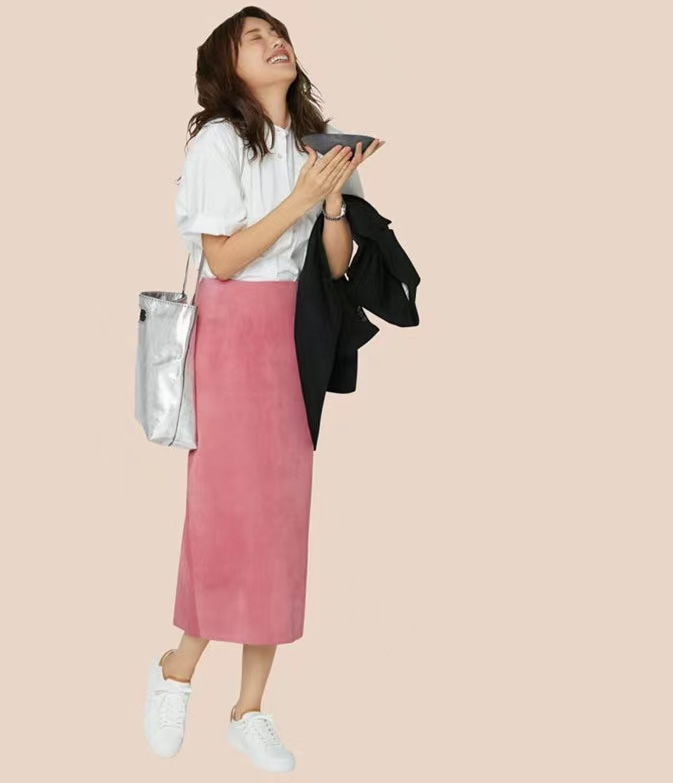 半裙穿搭参考,一件下身半裙搞定多种风格穿搭