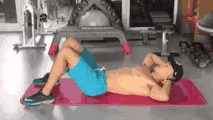 生完孩子腹部松弛练腹肌能紧致吗,最简单的腹肌动作7周能练出效果