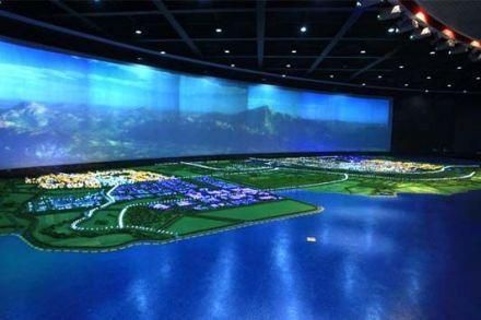 带大家了解项目,l型数字沙盘介绍