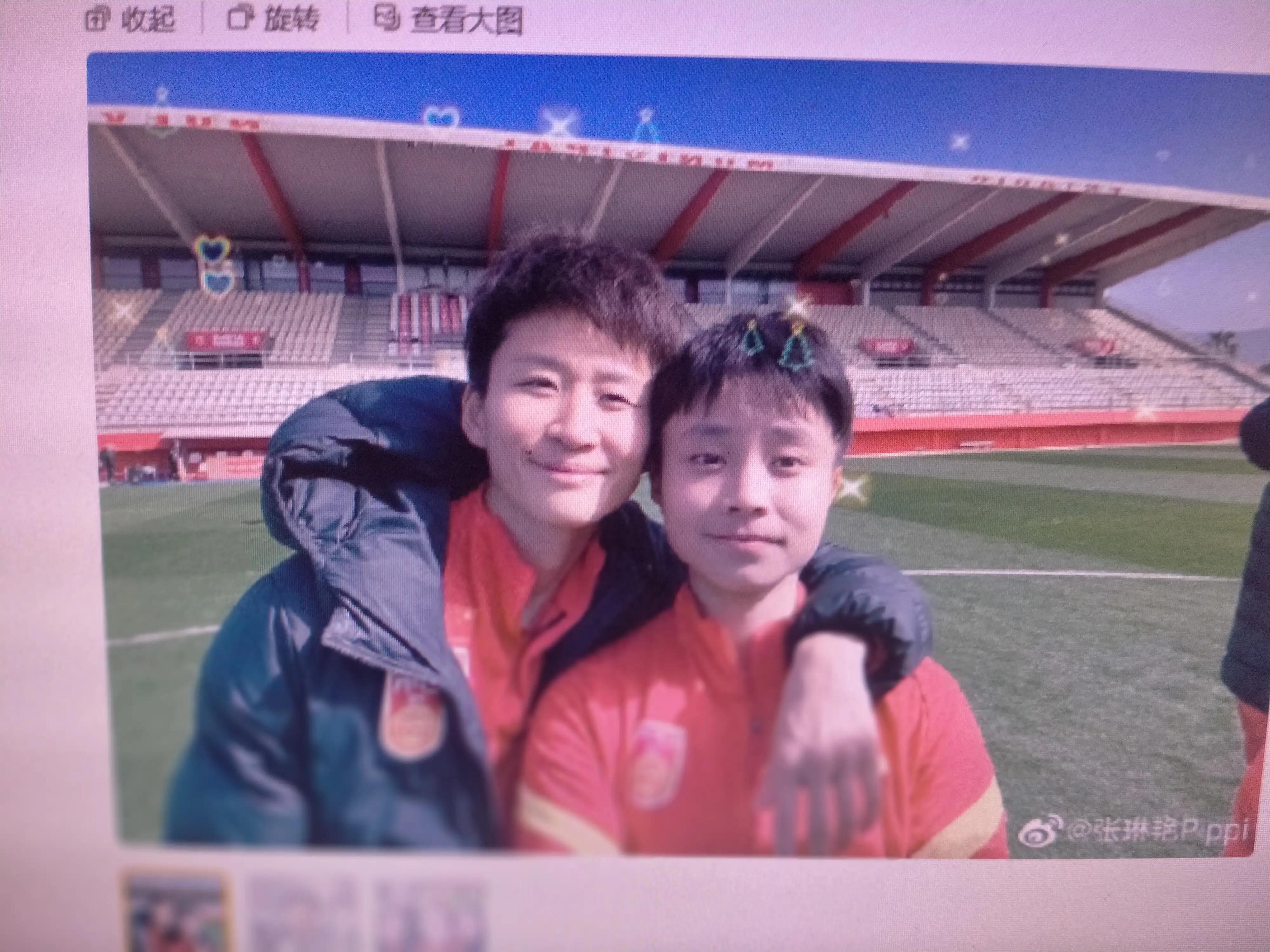 中国女足张琳艳恒大足校过人,中国女足张琳艳头球慢放