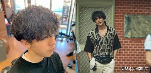 适合自然卷发量少的男士发型,卷发发型男看起来成熟一点的