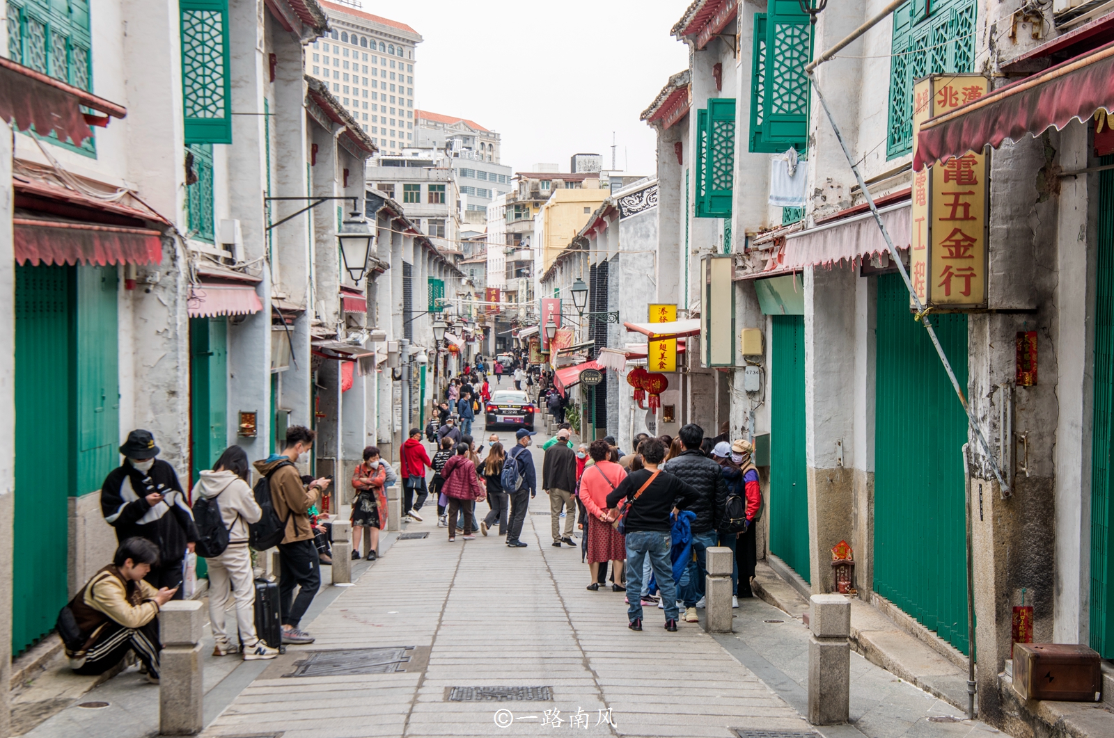 澳门老街打卡,澳门经典老街