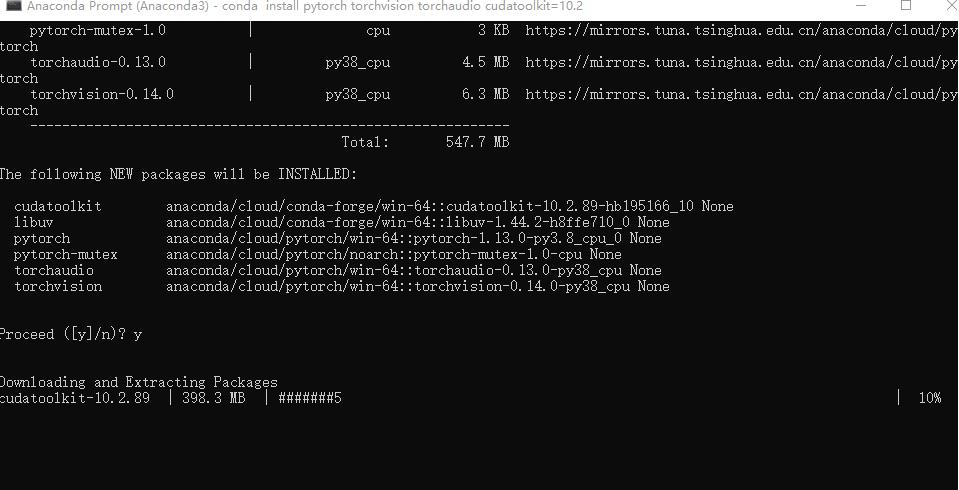 解决PyTorch*载下**安装慢的问题