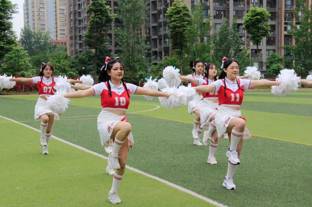 啦啦操燃爆比赛,成都花球啦啦操