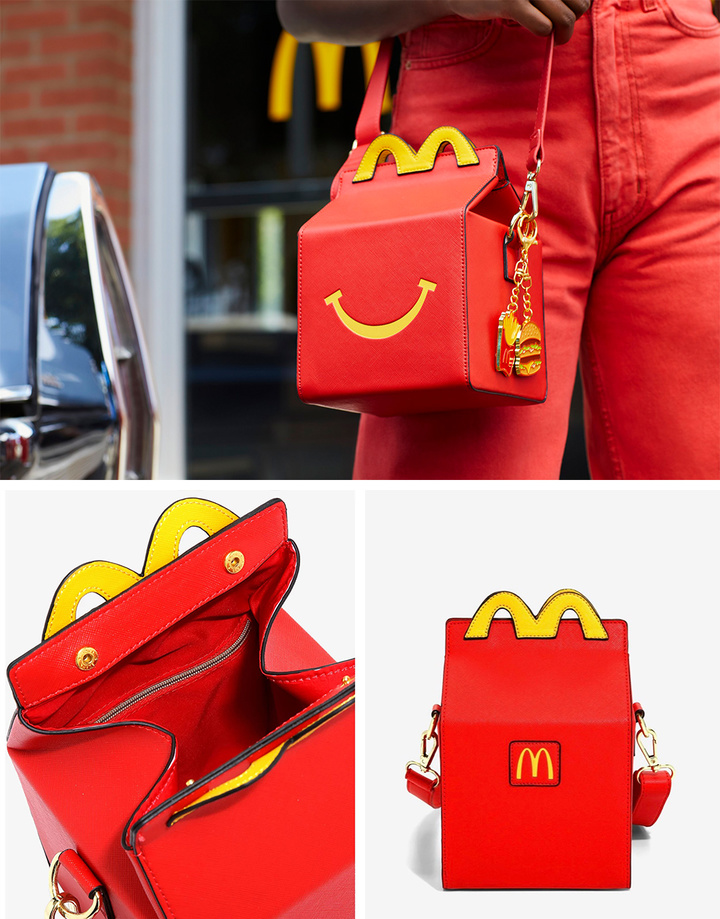 麦当劳肯德基的外卖盒身价大涨，被LV和YSL做成万元包包