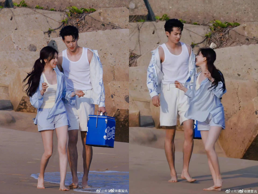 赵露思王鹤棣同框多少钱,王鹤棣赵露思同框照片