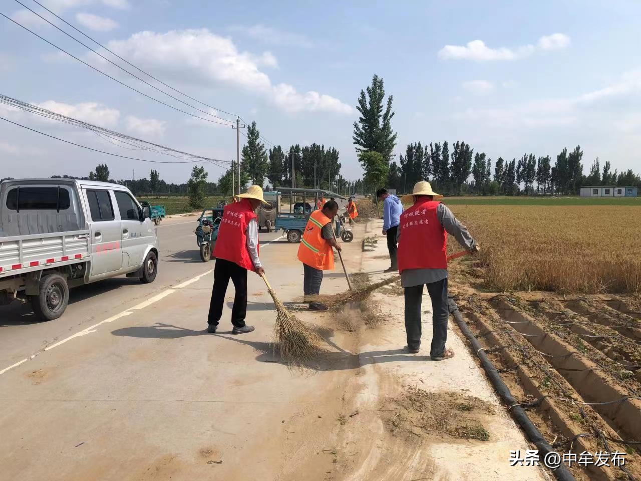 黄镇美丽乡村建设,杨湾镇整治人居环境扮靓美丽乡村