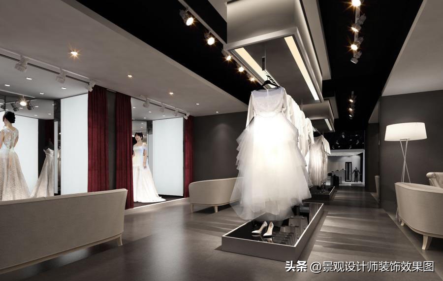 婚纱店灯光设计找谁设计,婚纱店设计空间布局