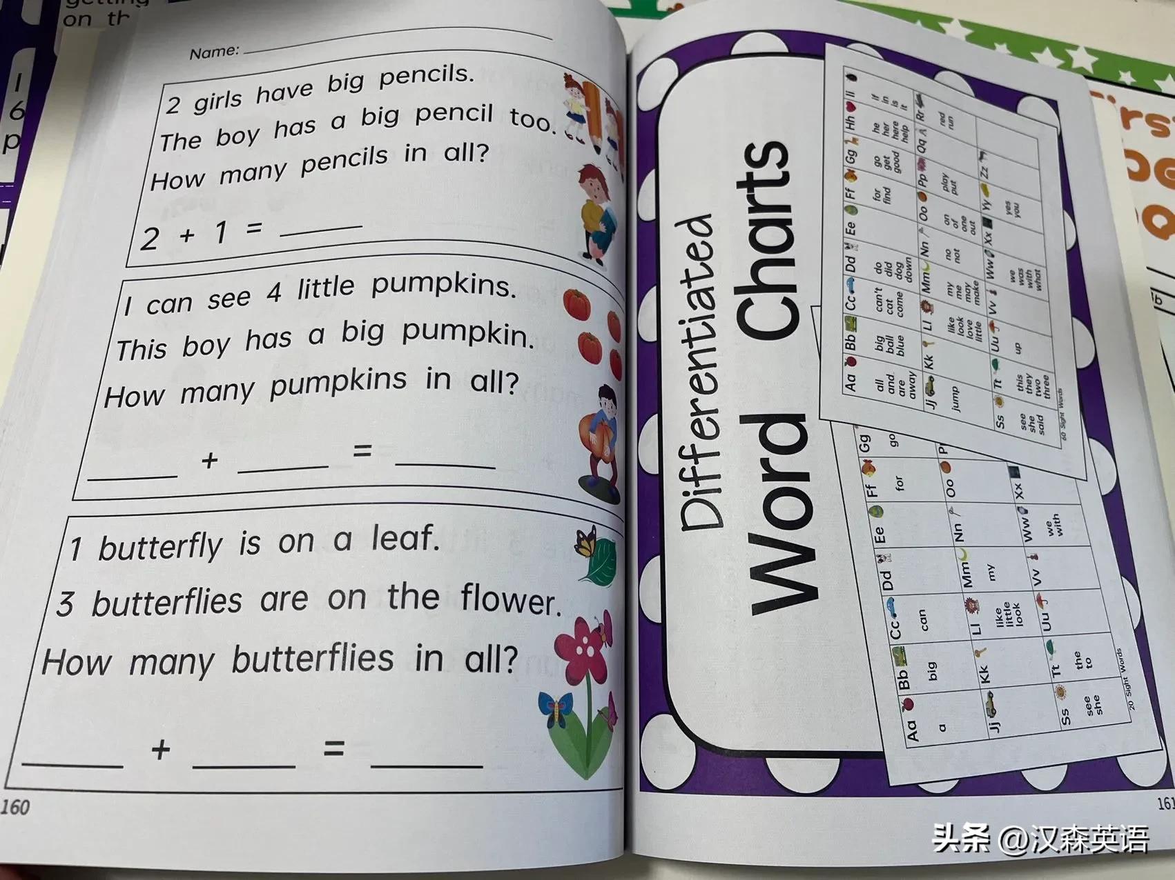 美国学校加州指读字母启蒙高频词汇句子理解等免费分享