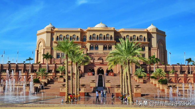阿布扎比的奢华之城,阿联酋阿布扎比标志性建筑