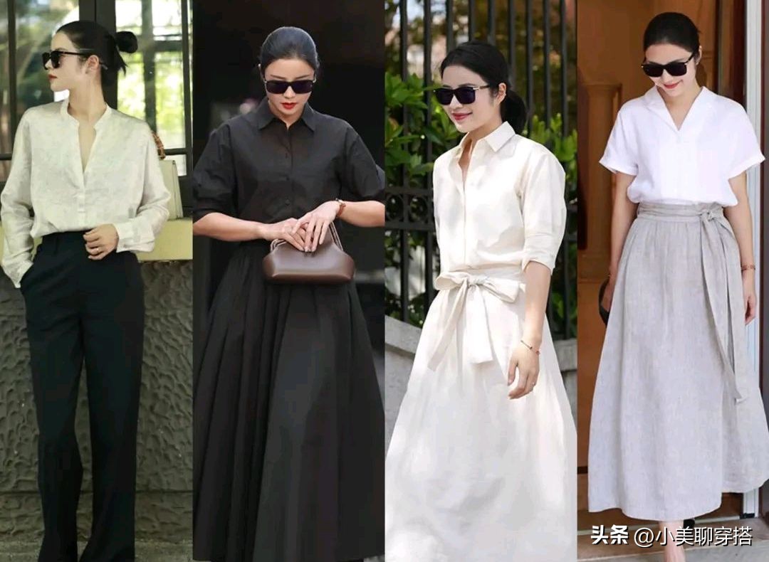 40岁的女人怎么穿搭才显高贵洋气,40岁夏季减龄气质遮肉穿搭