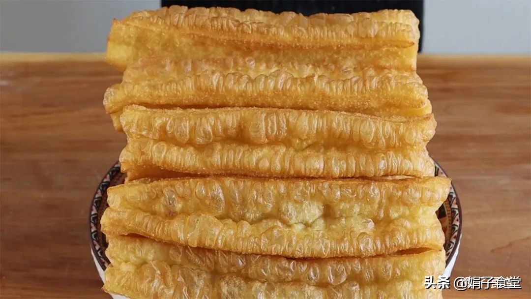 懒人油条制作方法与配方,自制好吃的油条教学视频
