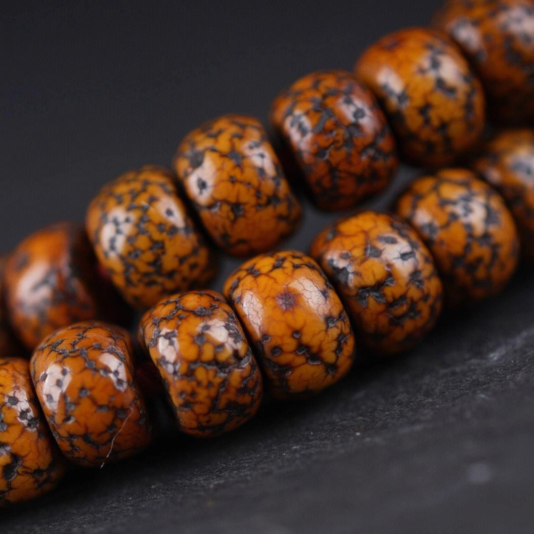 菩提手串包浆原理,文玩基础知识金刚菩提的返碱