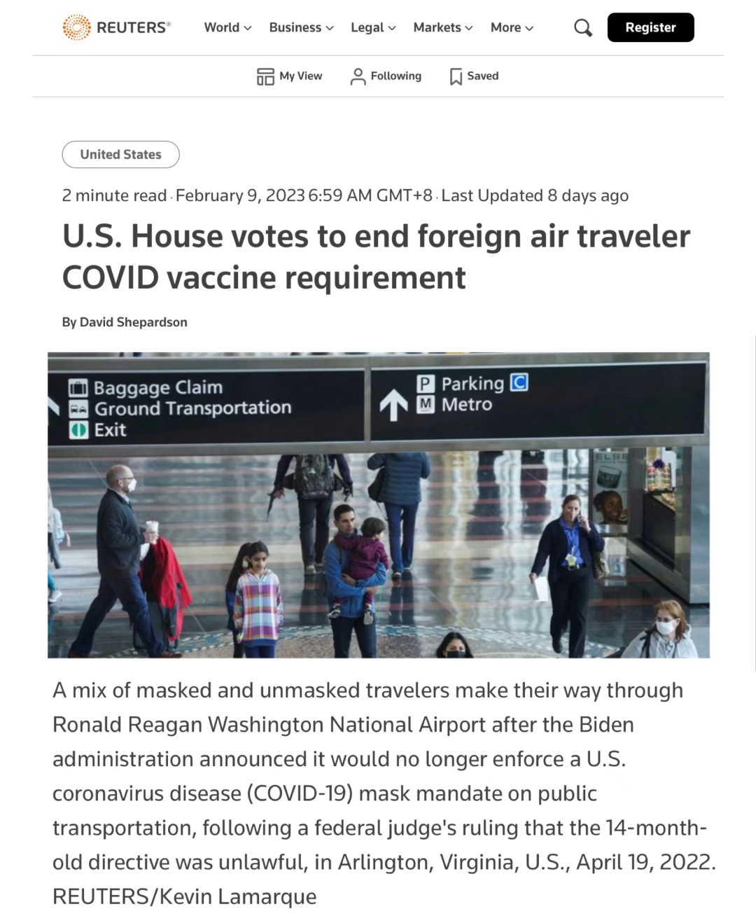 美国将放宽国际航班旅客入境限制,美国国际航班取消什么时候再开