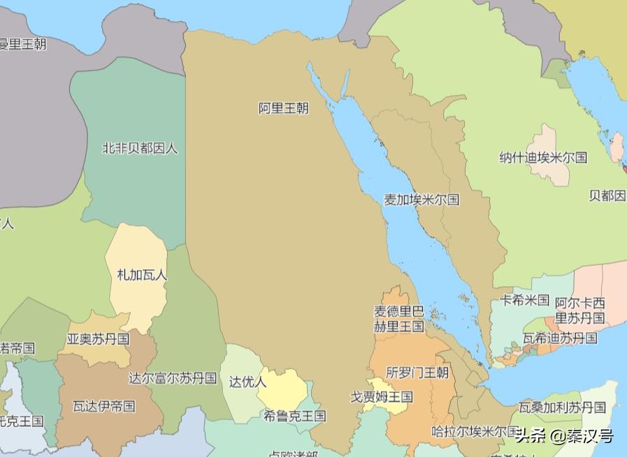 埃及，曾经面积350万平方公里，非洲最大国，为何会一分为三？