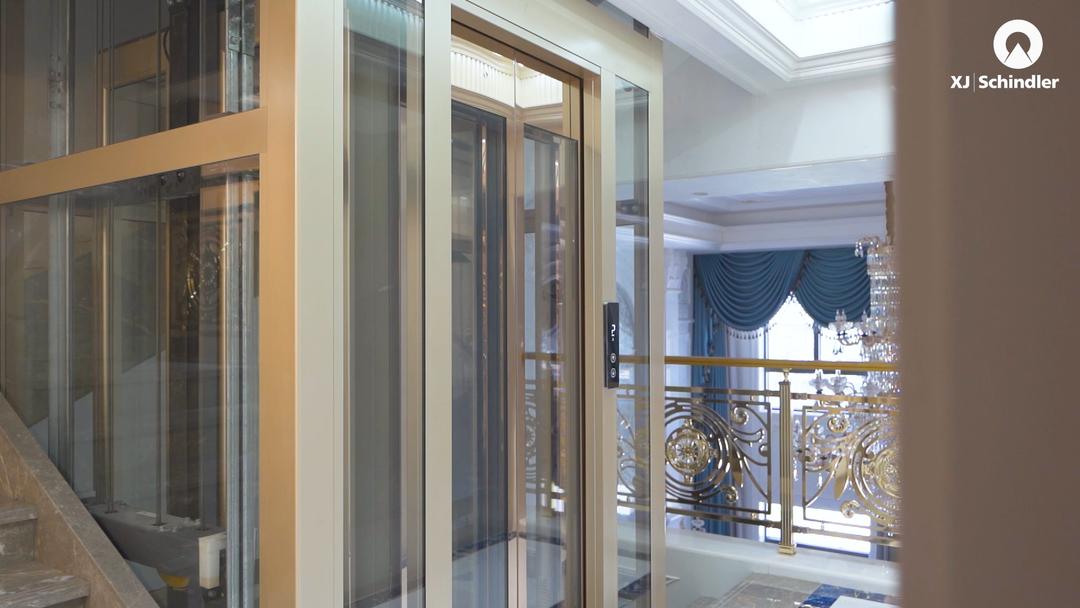 西继迅达别墅电梯体验店,西继迅达平层