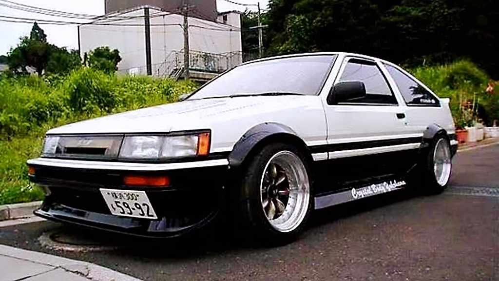 头文字d同款车型ae86多少钱,头文字dae86