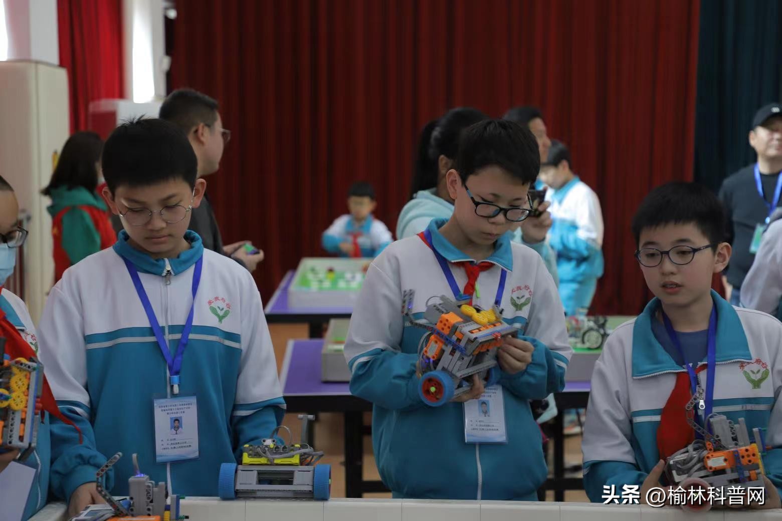 创新科技竞技未来：陕西青少年机器人竞赛榆林赛区暨榆林市第十三届知识产权杯青少年机器人竞赛成功举办