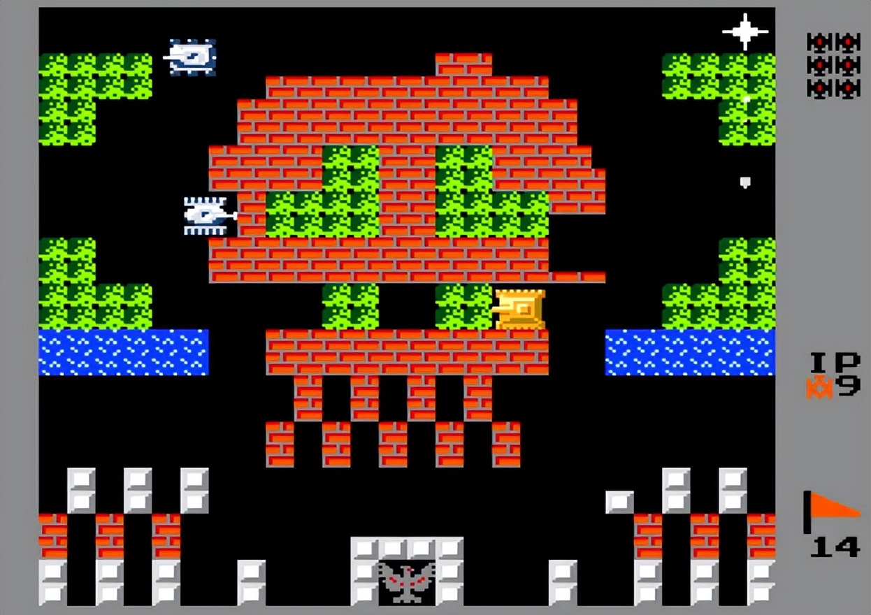 童年游戏坦克大战最高形态,童年fc回合制游戏