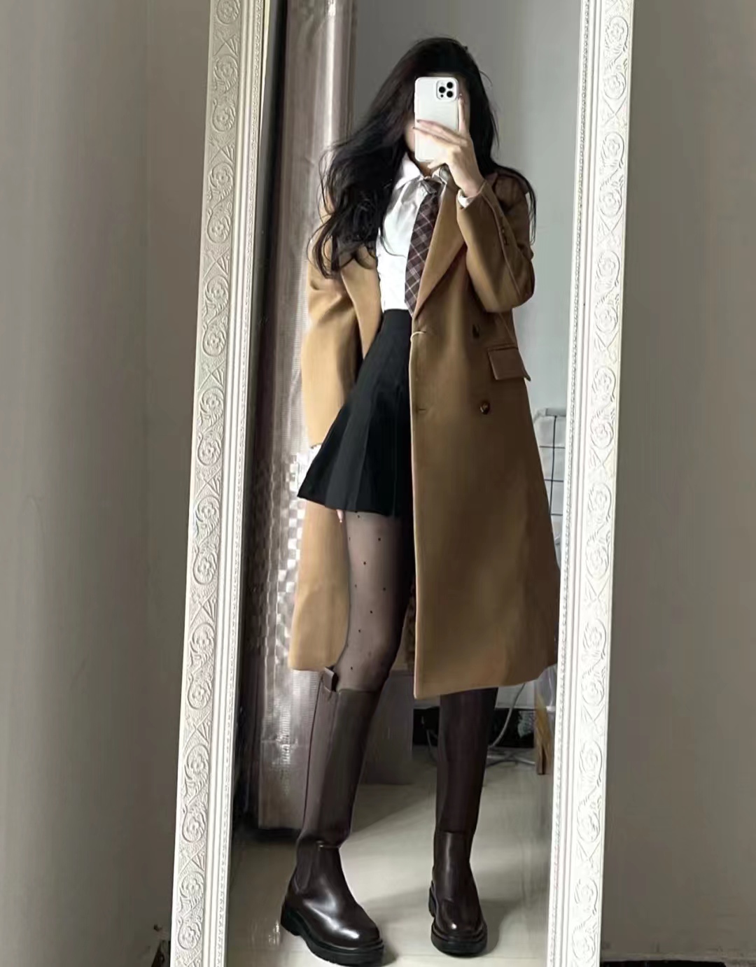 显瘦百搭又好看长筒宽靴,长筒高筒靴显瘦质感好显高