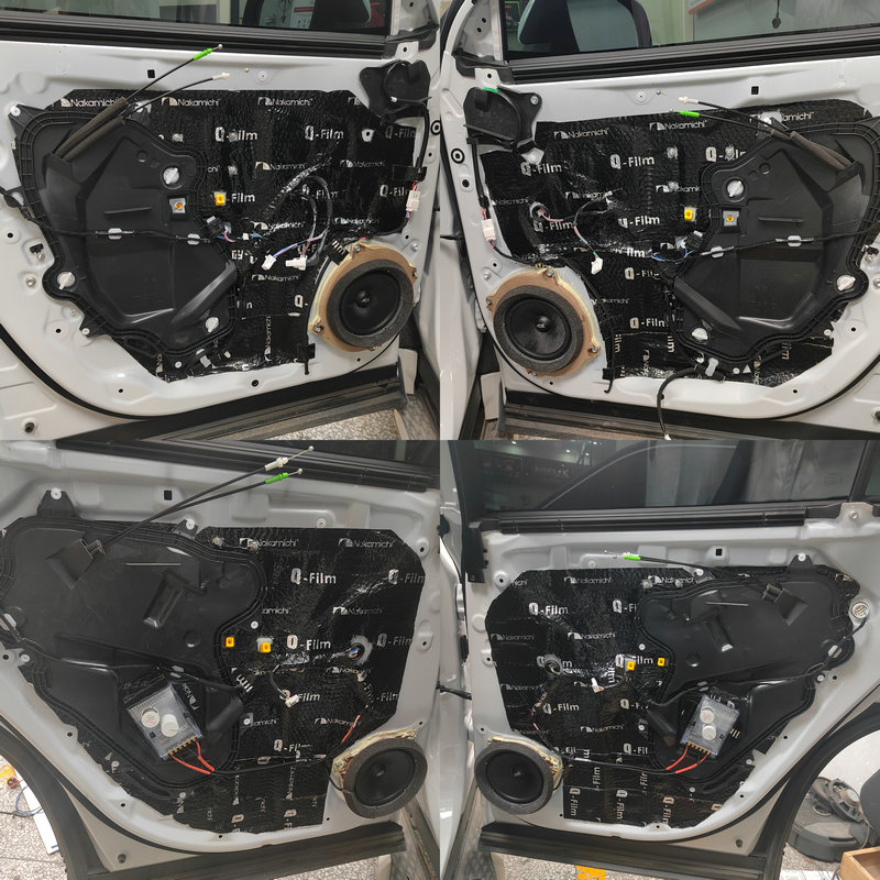 丰田威兰达改大柏林音响,丰田威兰达音响改装案例