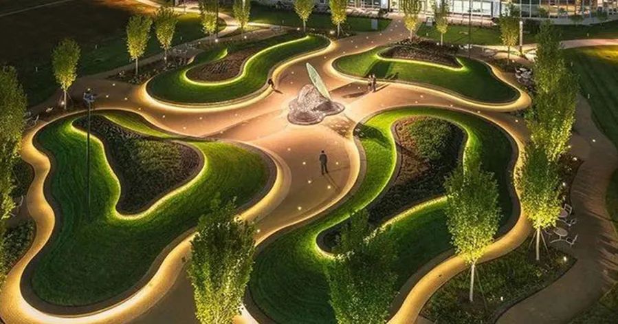 led灯带户外景观,led景观灯结构