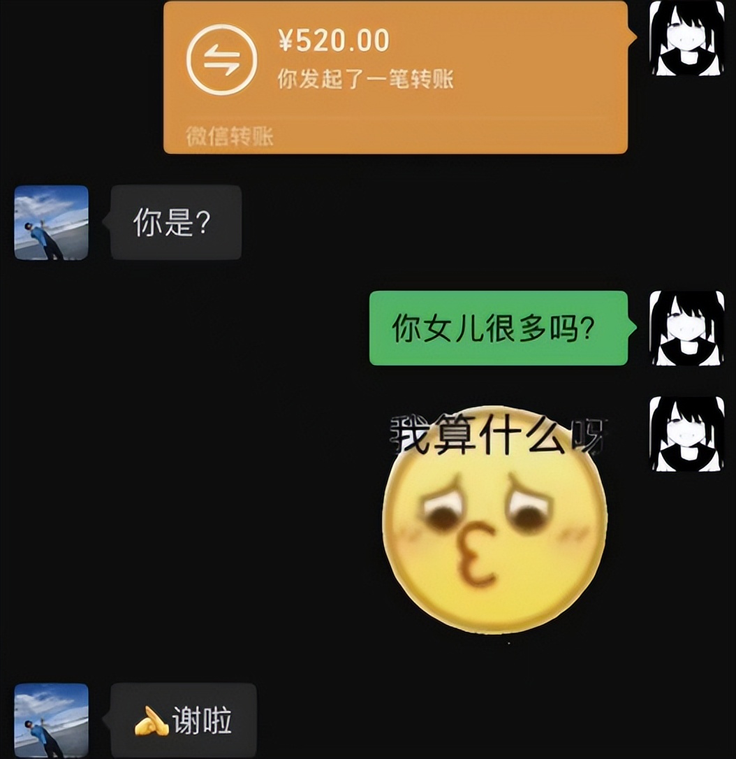 我是你女儿啊的句子,和家长聊天搞笑对话