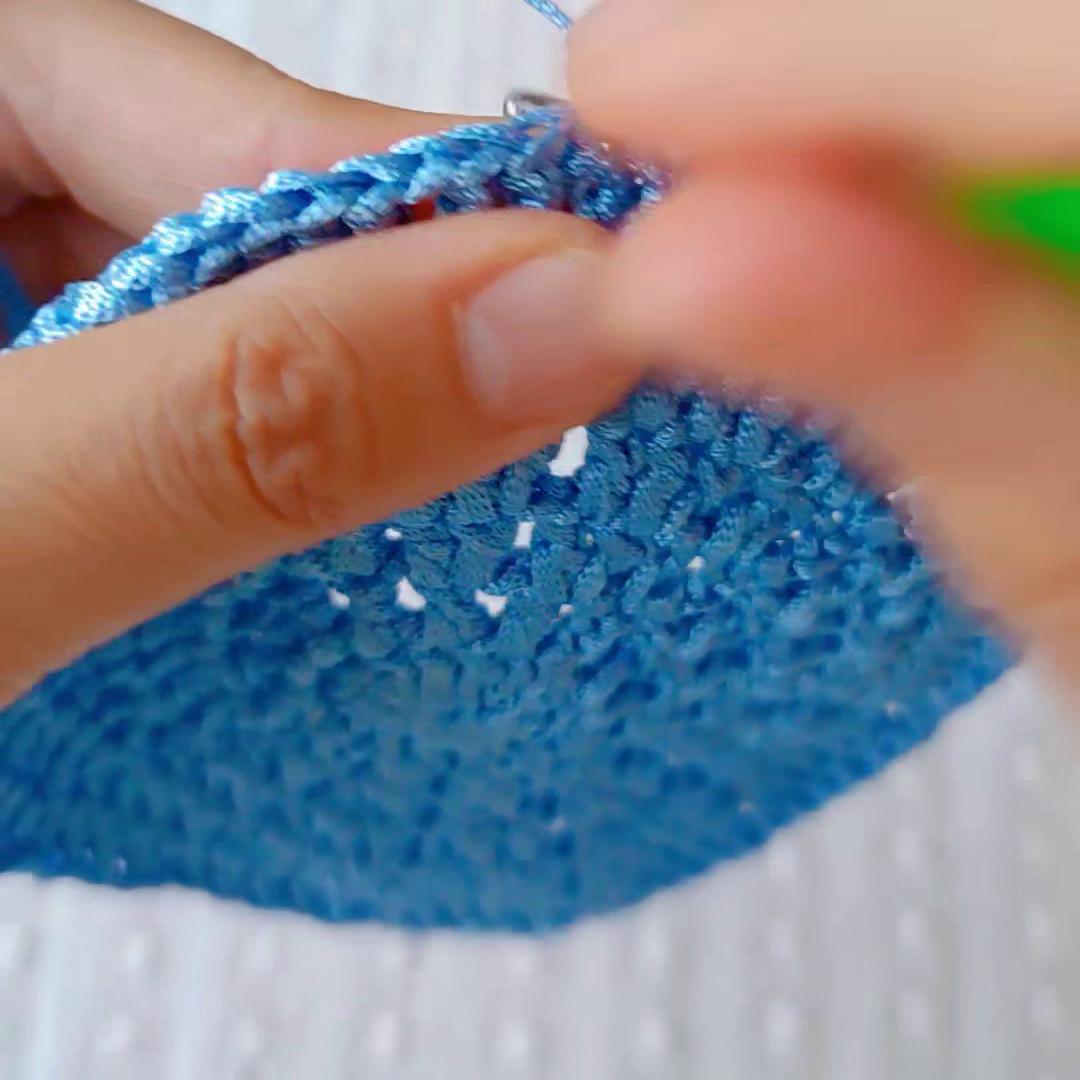 米奇帽子编织棒针,简单编织帽子教程第一集