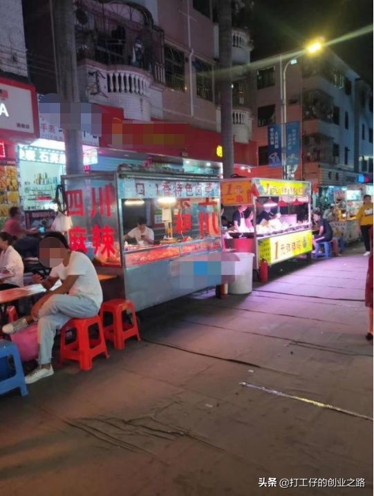 一个烤面筋摊位大概多少成本,夜市做烤面筋一个月可以赚多少钱