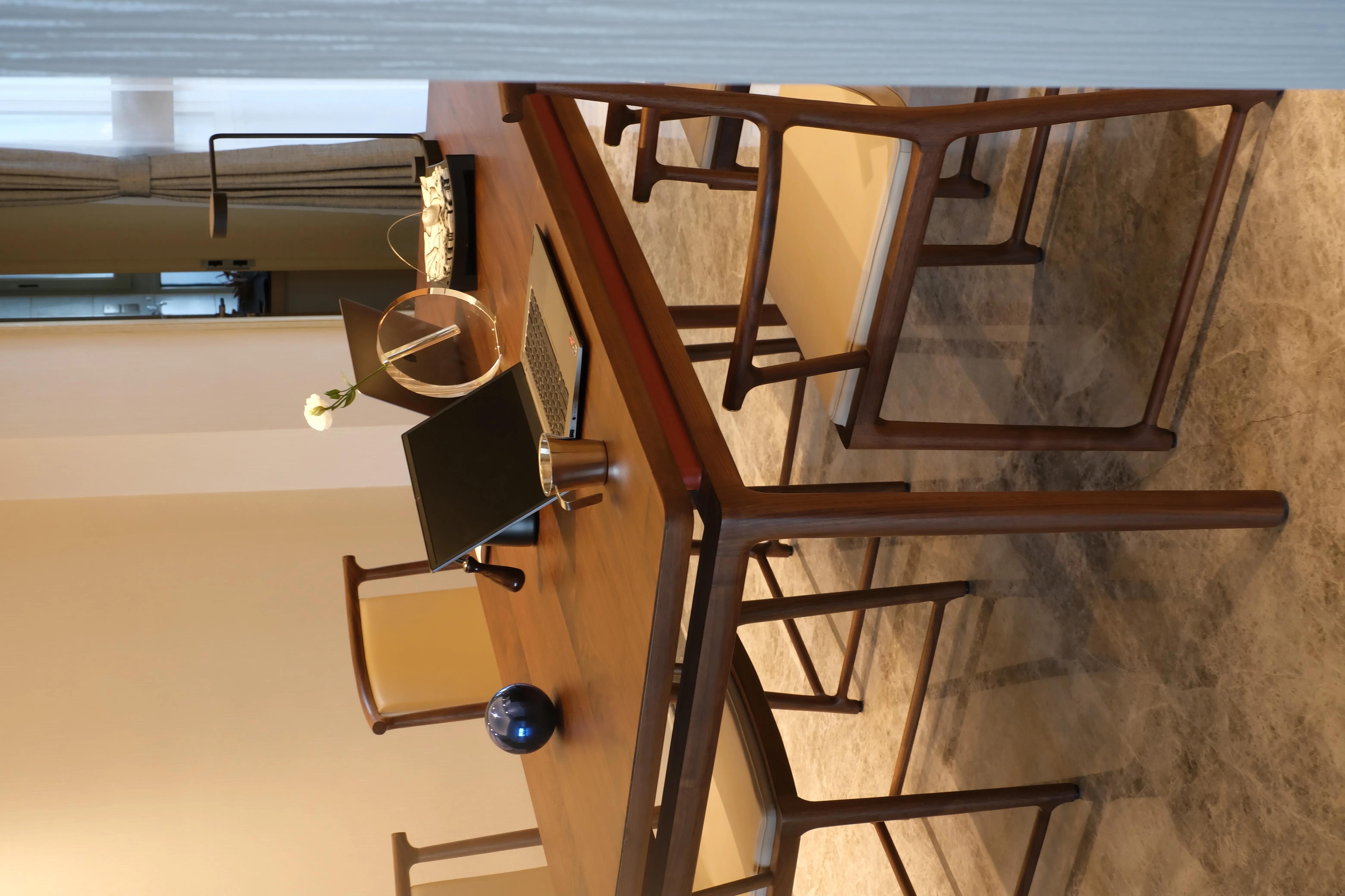 长桌餐桌可折叠,极简好看餐桌推荐