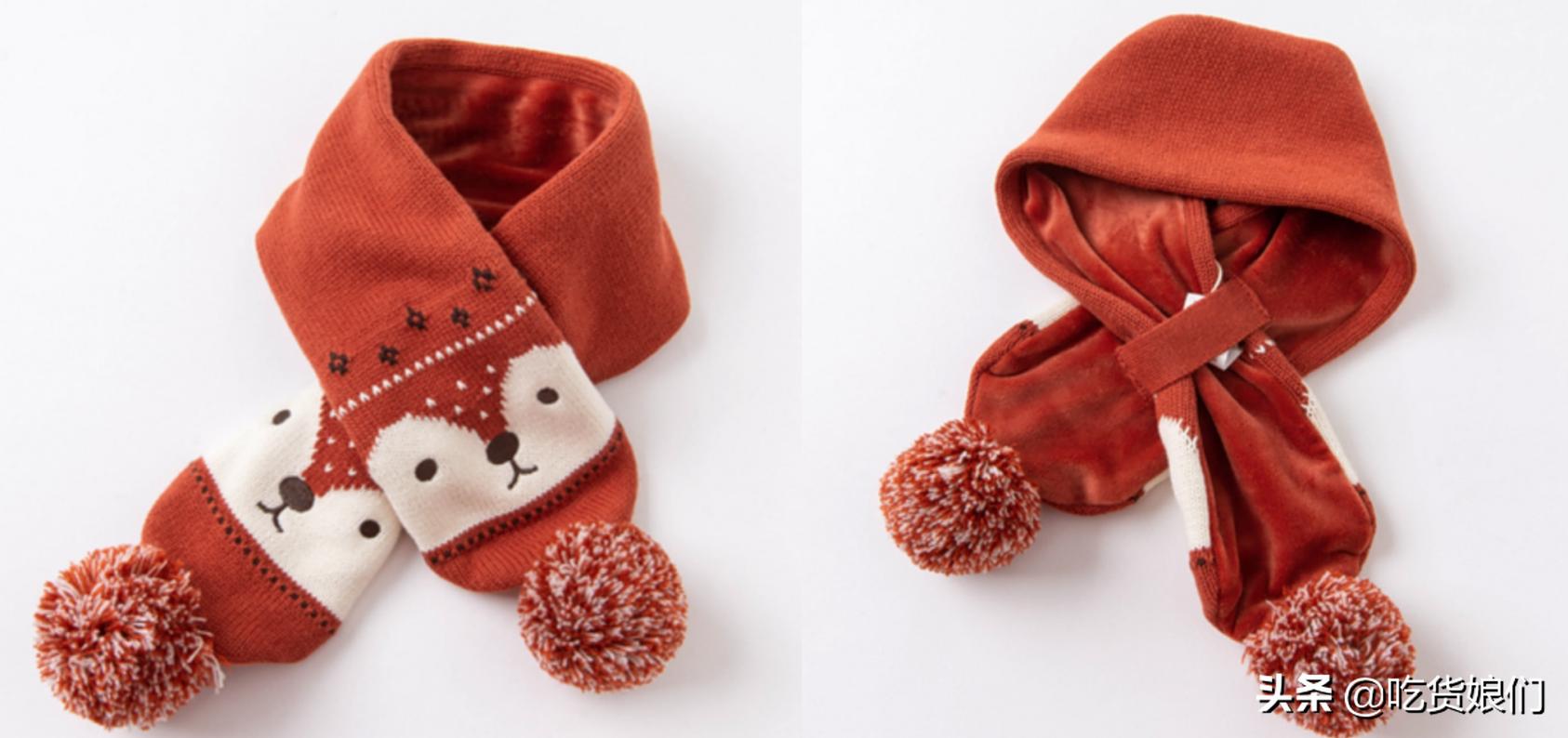 冬季穿搭保暖围巾推荐,冬季新款可爱卖萌围巾