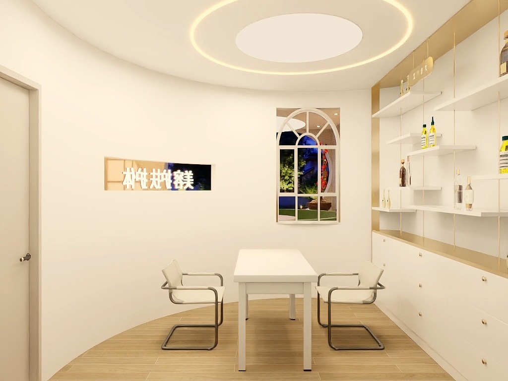 600平美容院装修案例欣赏,100平会所装修设计案例