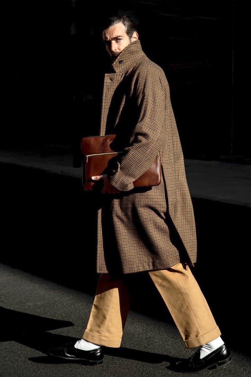 真正有品位的男人,真正有品位的人穿大衣