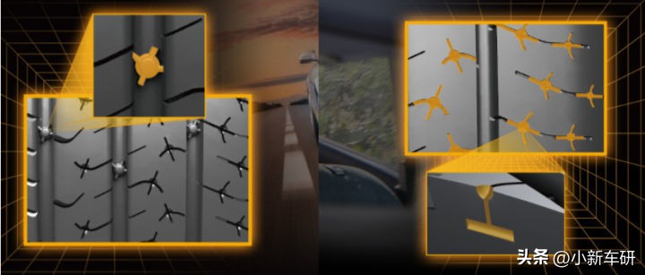 静音轮胎和非静音什么区别,静音轮胎真的很静音么