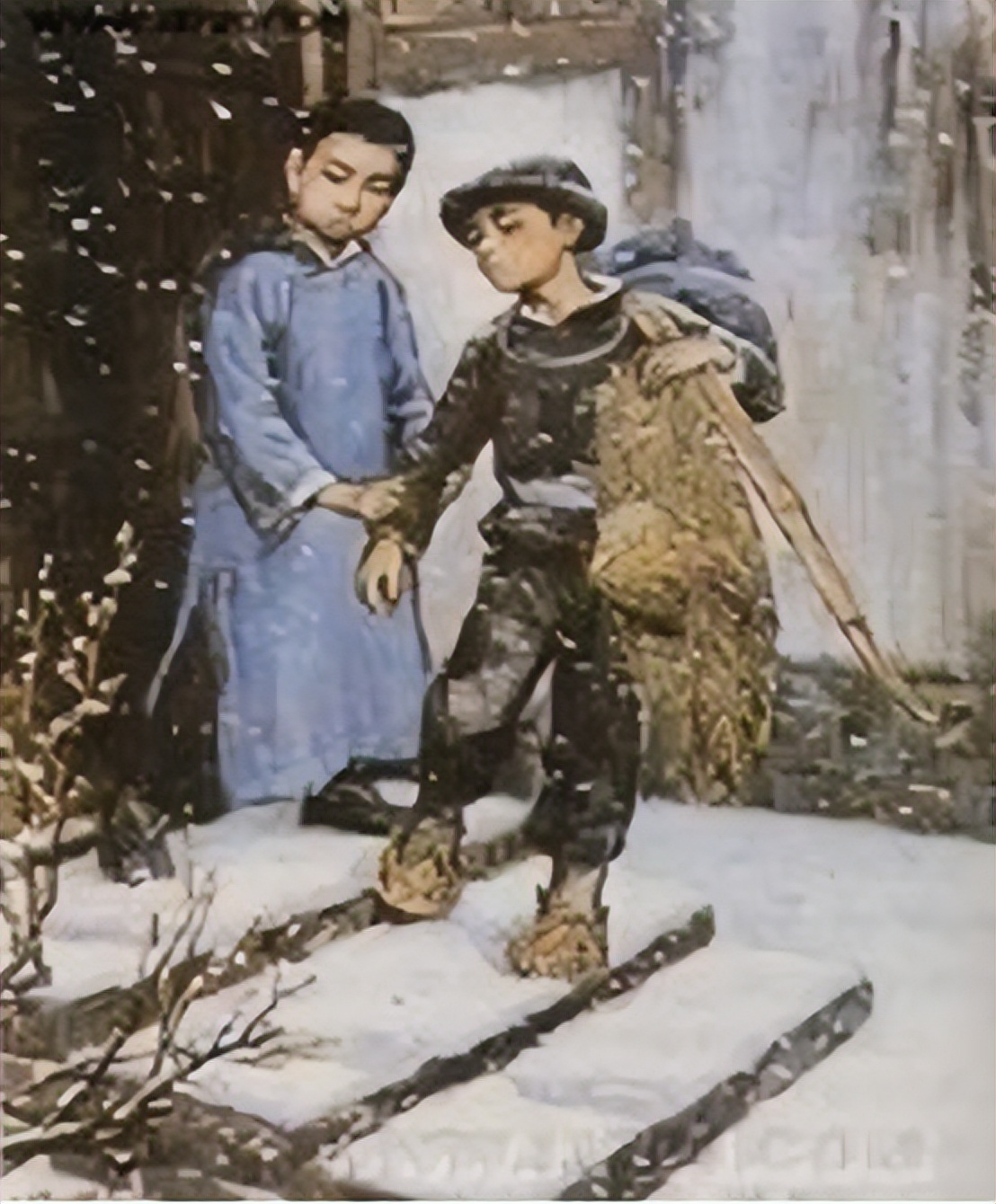 鲁迅玩伴闰土：57岁病逝，留下五子，如今后代现状让人感叹