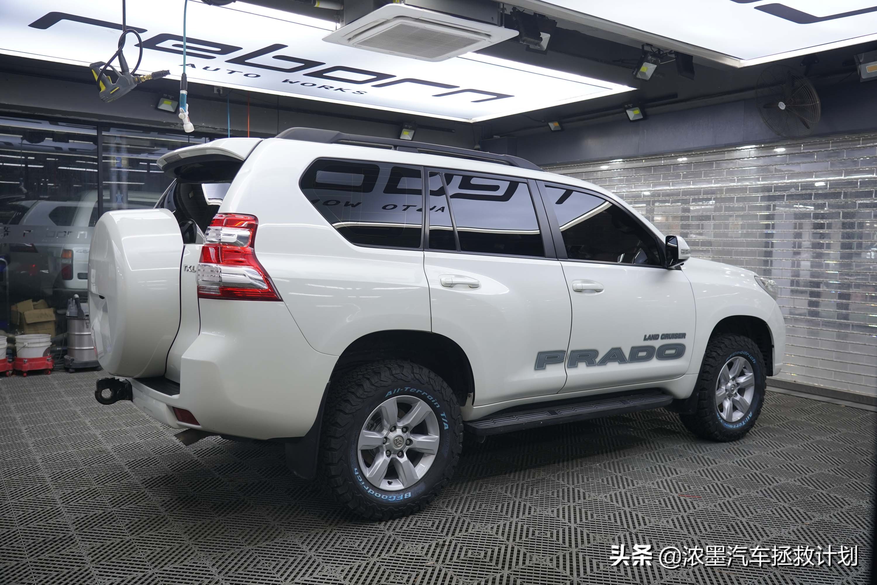 硬汉焕颜丰田普拉多续写越野传奇,修复翻新09年的丰田普拉多